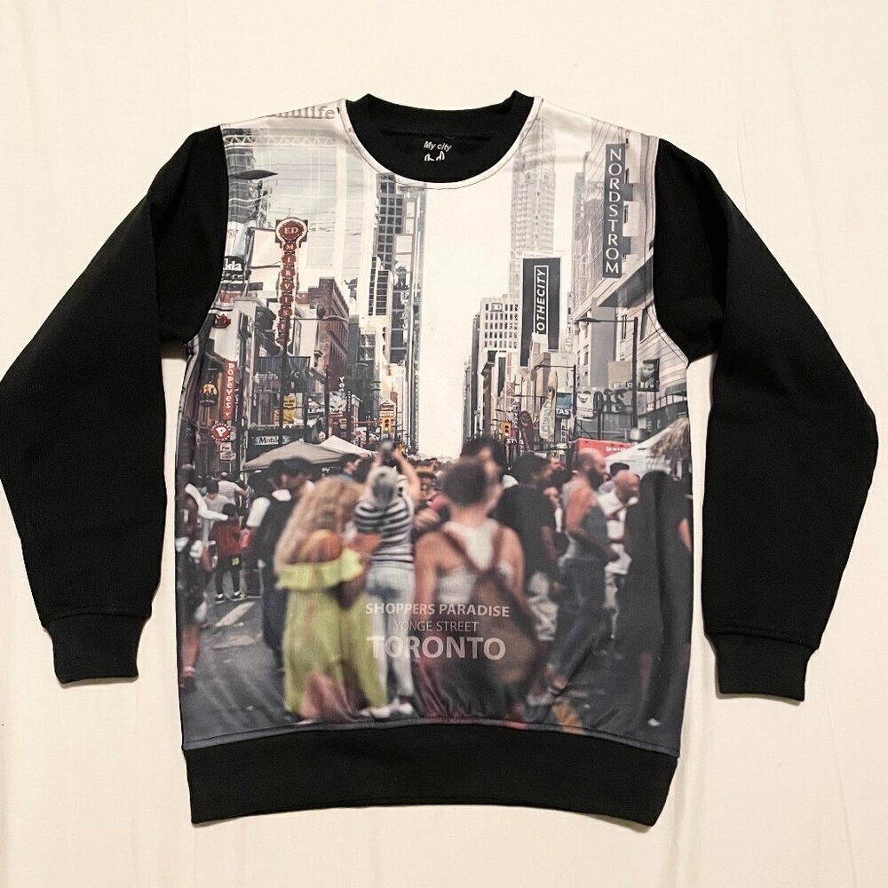 My City Toronto Sweatshirt Unisez Size Small Pullover